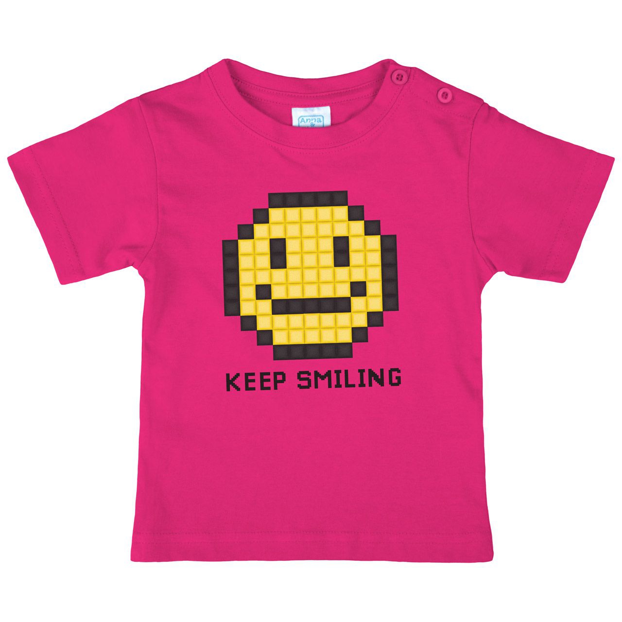 Keep smiling Kinder T-Shirt pink 56 / 62