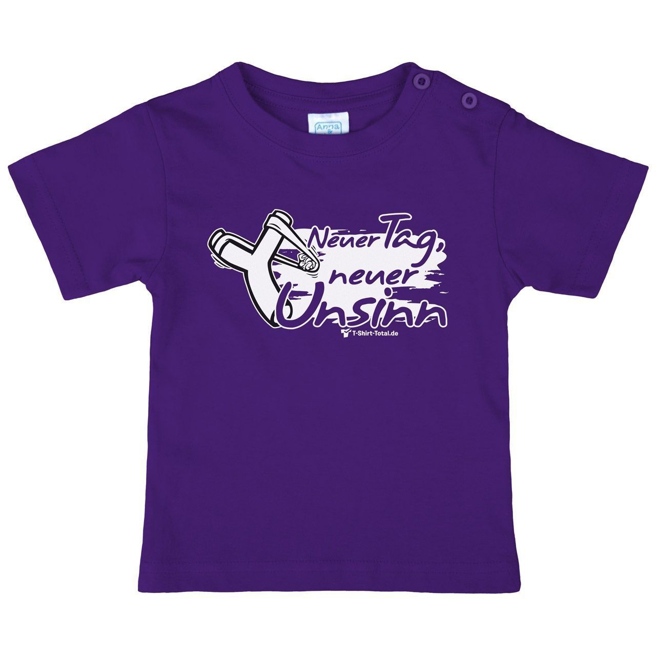 Neuer Unsinn Kinder T-Shirt lila 104
