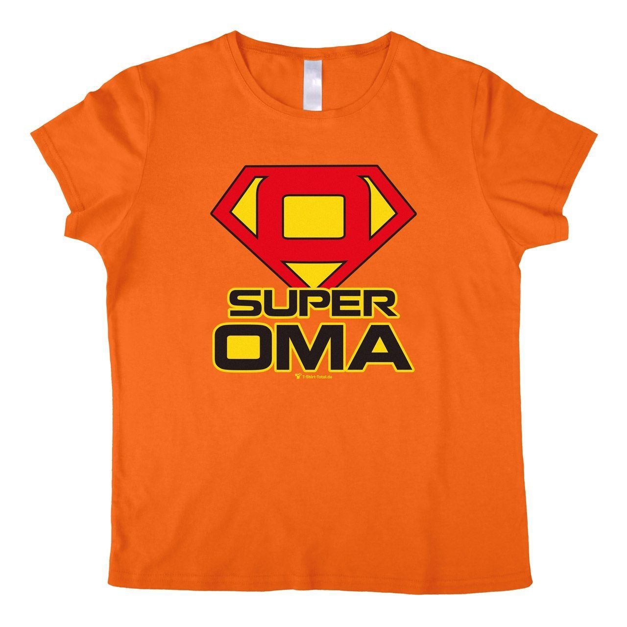 Super Oma Woman T-Shirt orange Extra Large
