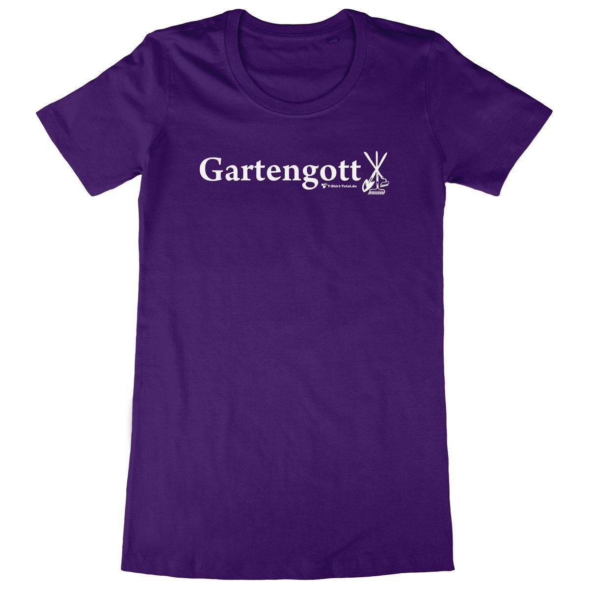 Gartengott Woman Long Shirt lila Large