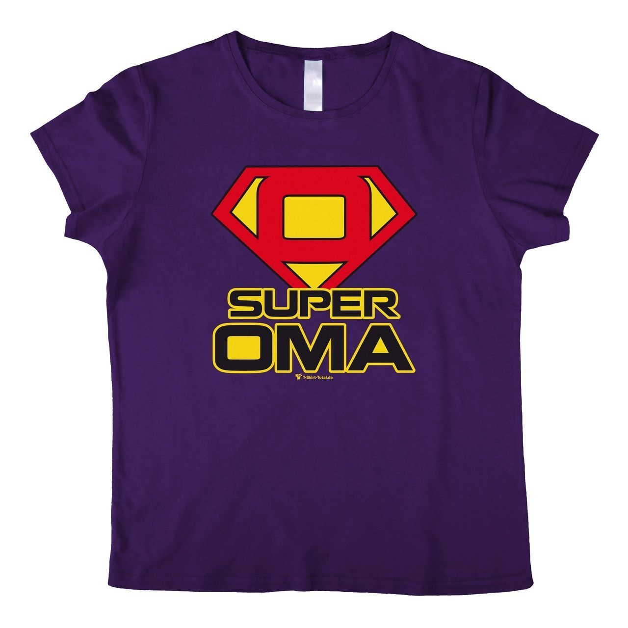 Super Oma Woman T-Shirt lila Extra Large