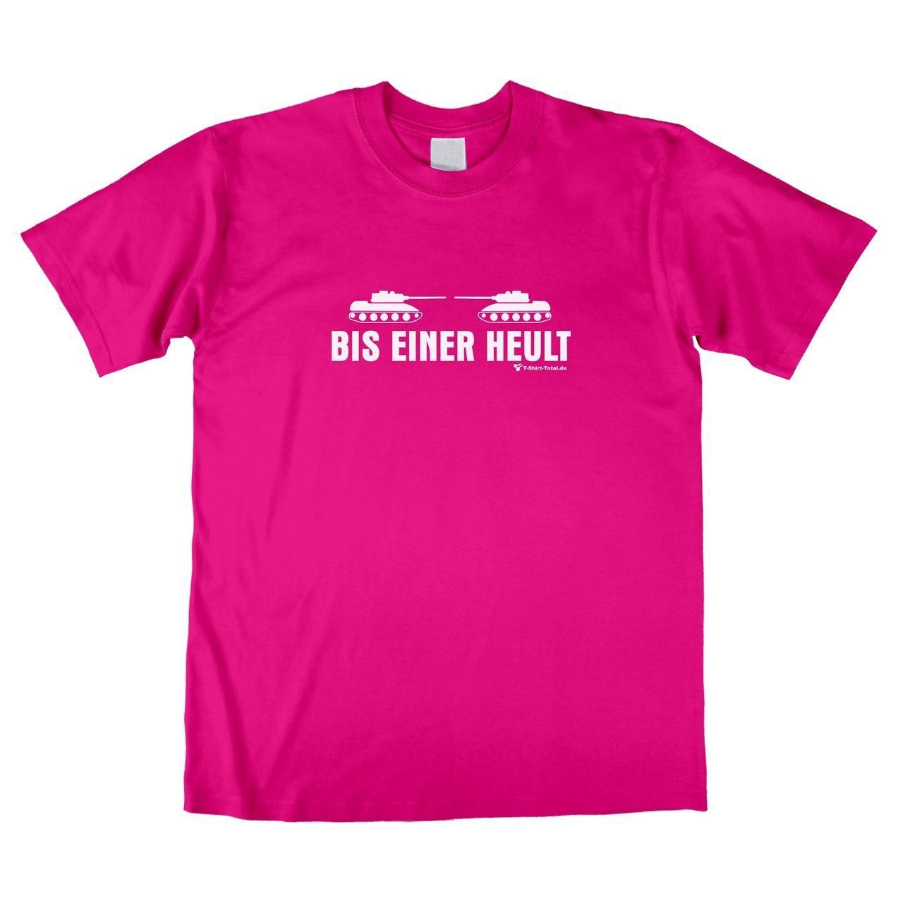 Bis einer heult Unisex T-Shirt pink Small