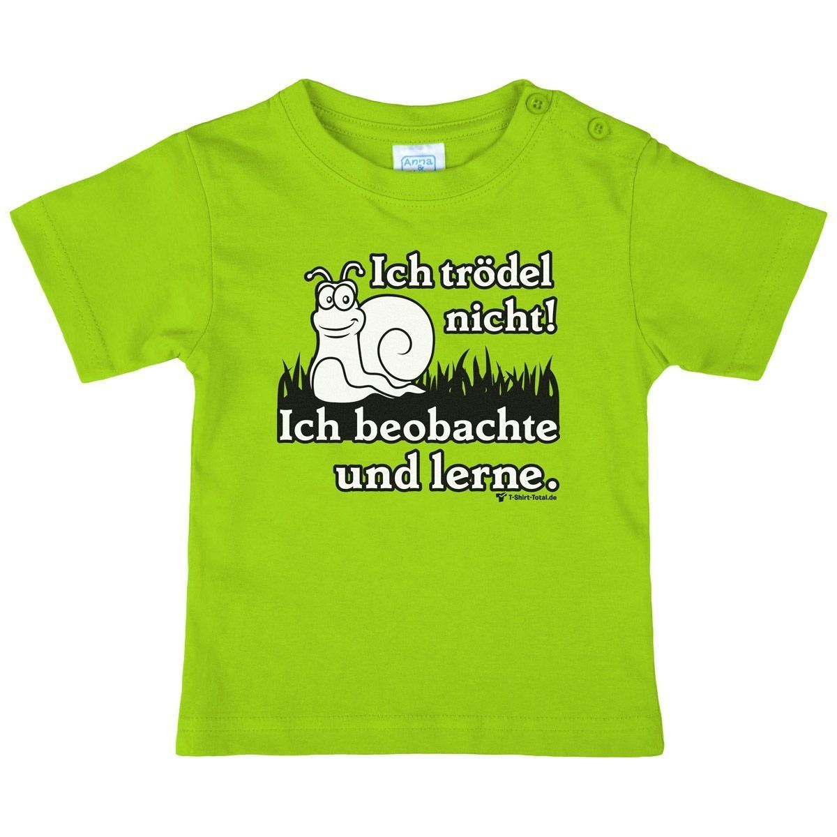 Trödel nicht Kinder T-Shirt hellgrün 104