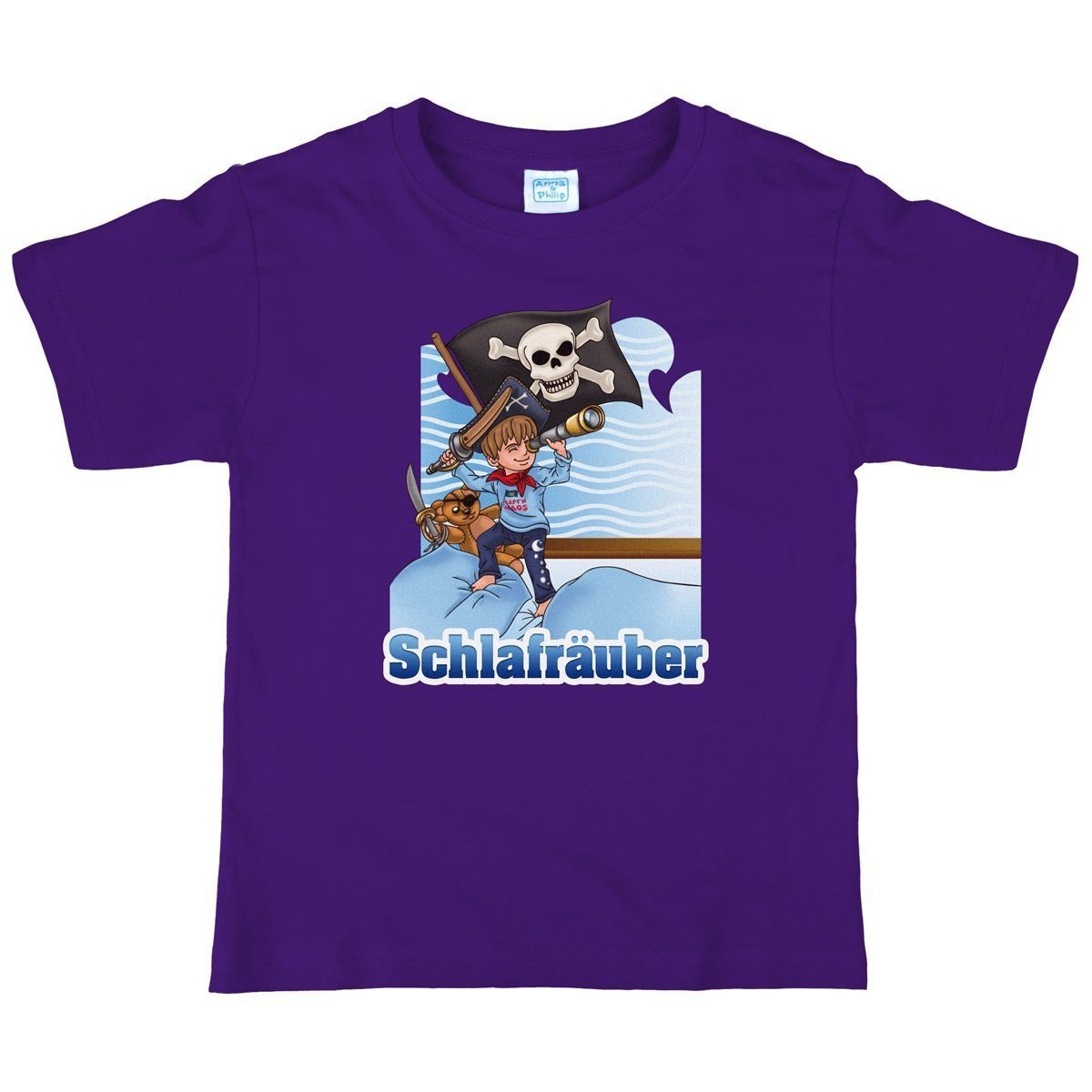 Schlafräuber Kinder T-Shirt lila 80 / 86
