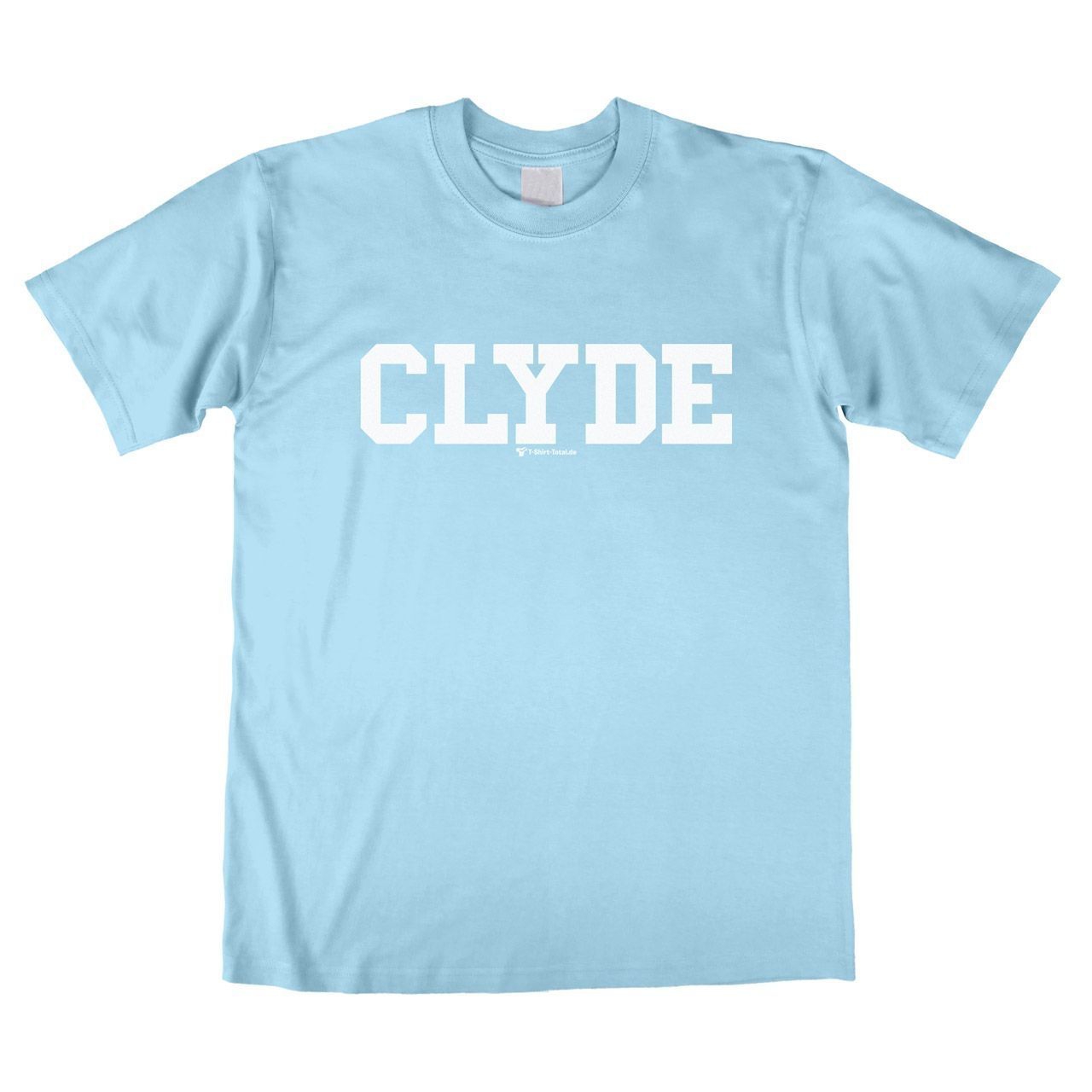 Clyde Unisex T-Shirt hellblau Extra Large